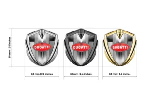 Bugatti Emblem Fender Abzeichen Pro Design Solide